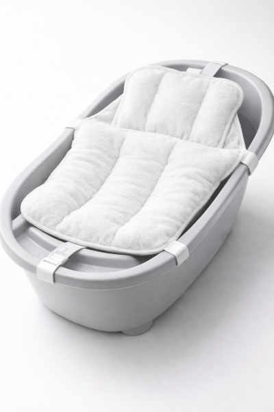 Plasă de Baie pentru Bebeluși, Unisex, cu Suport din Spumă A24