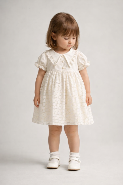 MyMio Rochie pentru Bebeluși 6–24 Luni, cu Nasturi A70