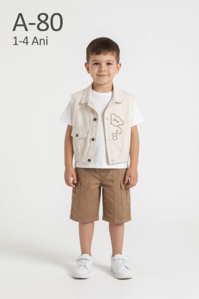 JOLLYPOP Set copii 1–4 ani 3 piese de vară „The Best”