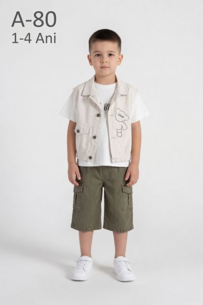 JOLLYPOP Set copii 1–4 ani 3 piese de vară „The Best”