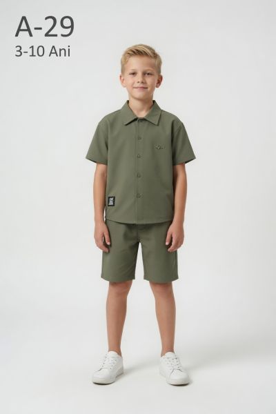 CMK Set copii 3–10 ani cu șort și emblemă „CMK New Model”