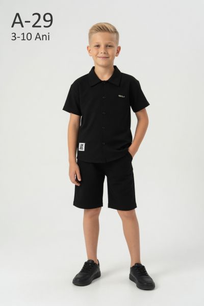 CMK Set copii 3–10 ani cu șort și emblemă „CMK New Model”