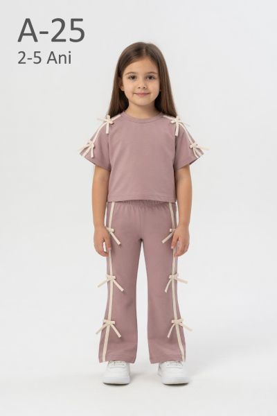 DECO Set fete 2–5 ani cu fundiță