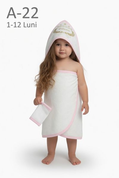 RUKEN Prosop cu broderie „Princess”